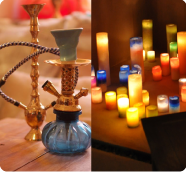 sheesha cafe kemuri&Candle Shop Kinari